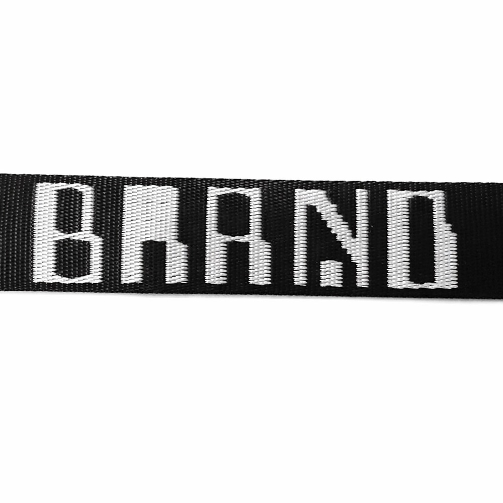 Acne Studios Blå Konst Logo Web Belt Black White Streetwear Designer - Picture 3 of 8